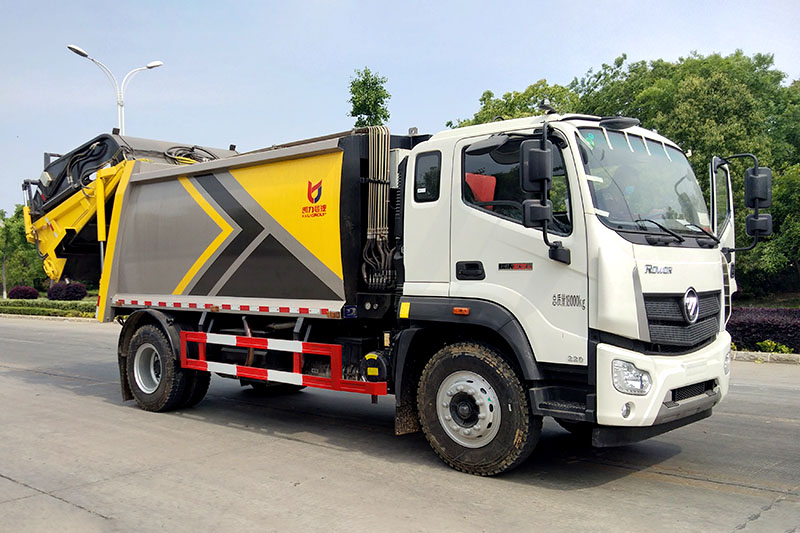 福田瑞沃ES7压缩式垃圾車(chē)(13方)